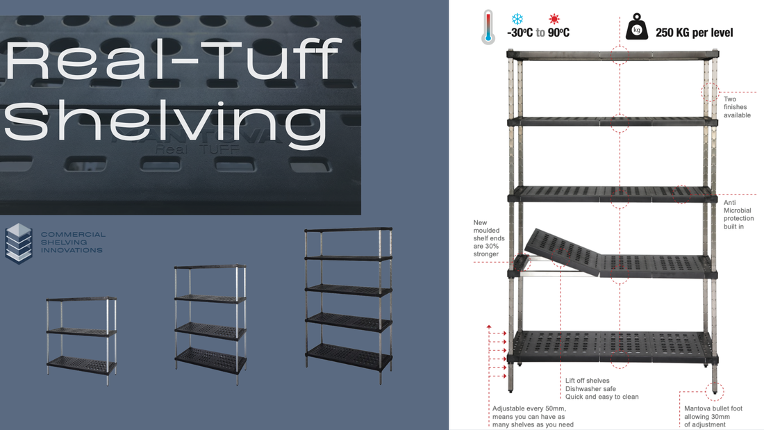 Stainless Steel vs Galvanised Steel Shelving