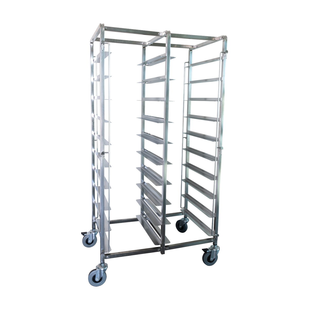 Mantova 0281D Double Tray Trolley