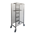 Mantova 0283S Stainless Steel Pastry Trolley
